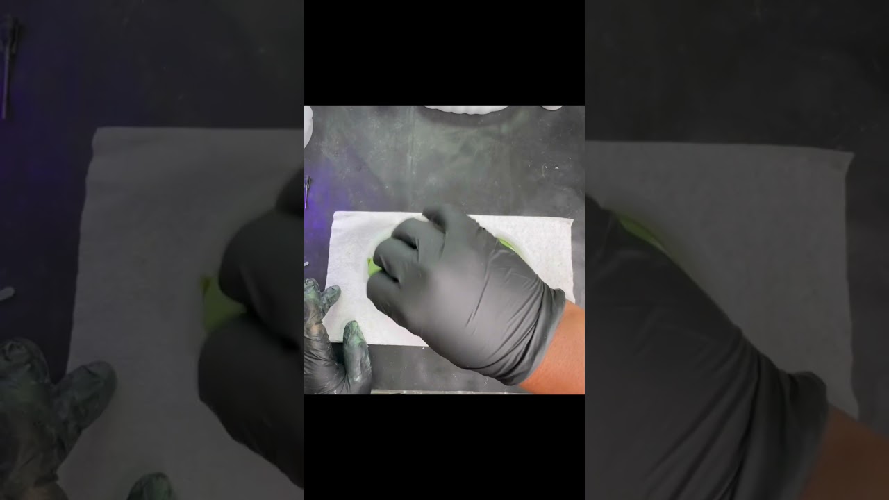 Bat Tray made with Eye Candy pigments 