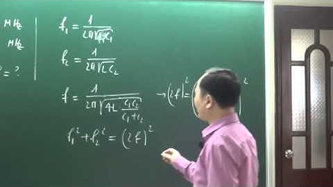 Bài 13.Bài toán liên quan đến mạch LC thay đổi cấu