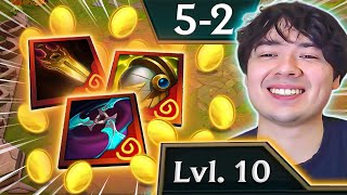 I Had A Gamblers Blade, A Mogul's Mail and A Flickerblade.. I Was Level 10 50g On 5-2.. I Set 15 TFT