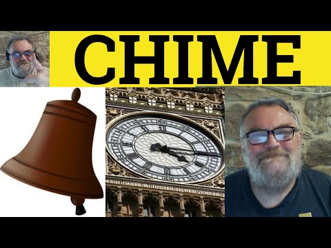 Video: Chime è un sostantivo o un verbo?