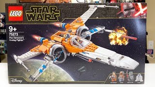 Poe Demeron´s X-Wing Fighter ohne Figuren neuwertig LEGO® Star wars 75273
