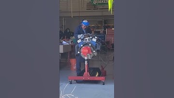 starting engine on stand