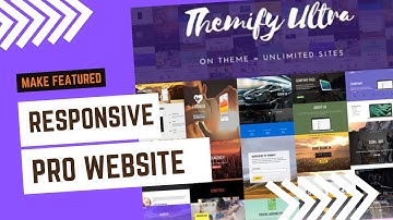 Create Professional and Responsive Business Website | Most Powerful & Flexible Theme | Themify Ultra