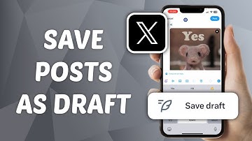 How to Save Post as Draft on X (Twitter)