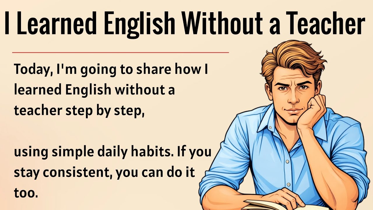 How I Learned English Without a Teacher || Learn English With Powerful Story || Improve Your English
