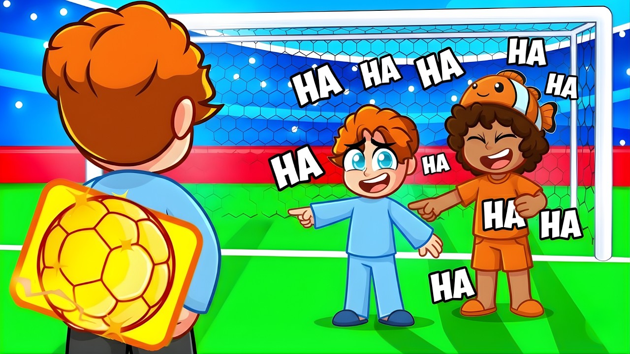 Jag Låtsades Vara En Noob I Roblox FOTBOLL, Och Gjorde Sedan 956,321 Mål!