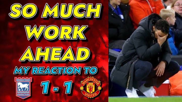 Amorim makes NO IMPACT on Woeful United Players! My Reaction to Ipswich 1-1 Manchester United