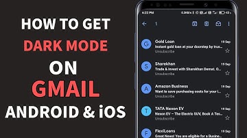 How to get Dark Mode on Gmail app on your Android as well as iOS devices