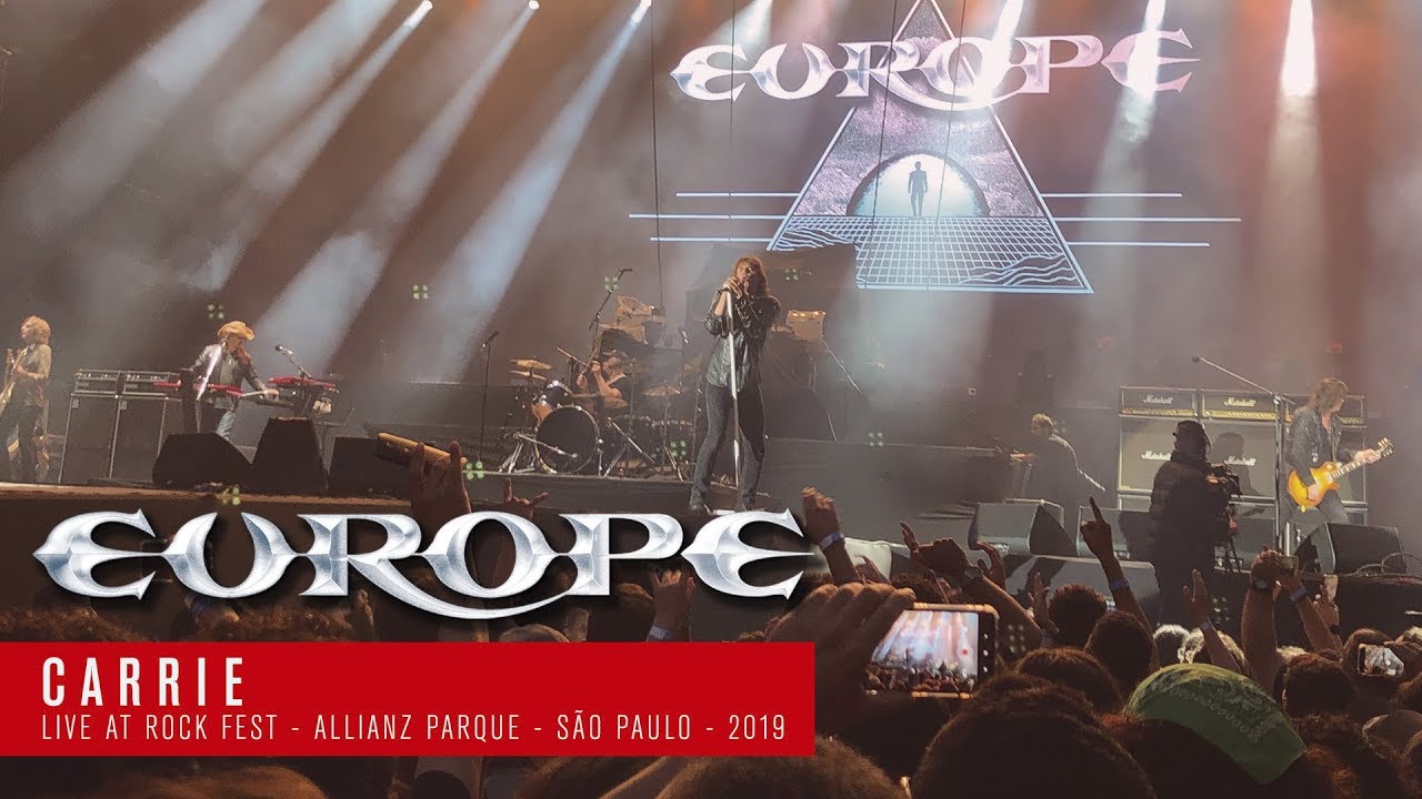 Europe - Carrie live - Rock Fest 2019 - YouTube