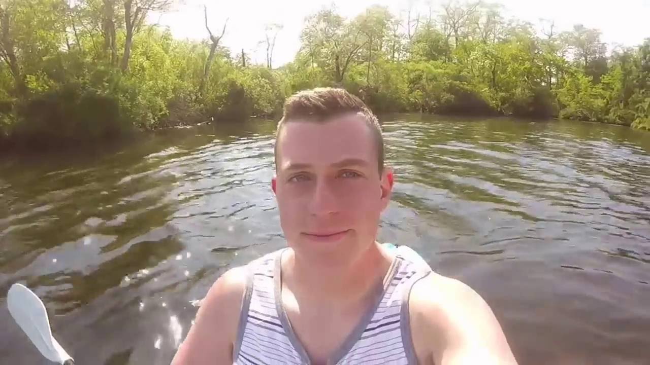 GoPro Kayaking Carman's River Long Island NY YouTube