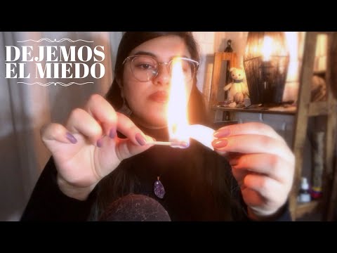 ASMR Para olvidar el miedo y la ansiedad 🌻 LIMPIEZA ENERGETICA ✨