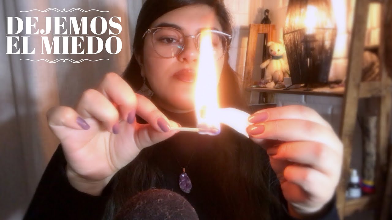 ASMR Para olvidar el miedo y la ansiedad 🌻 LIMPIEZA ENERGETICA ✨