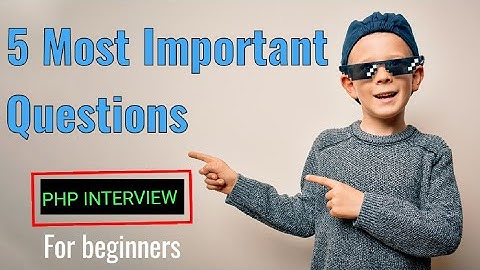 📚5 Most Important Questions For PHP Job Interview 🔥🔥🔥