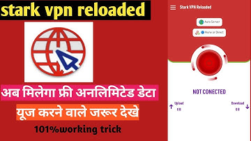 Stark vpn reloaded kaise use kare free unlimited data free #viralvideo #redminote10pro