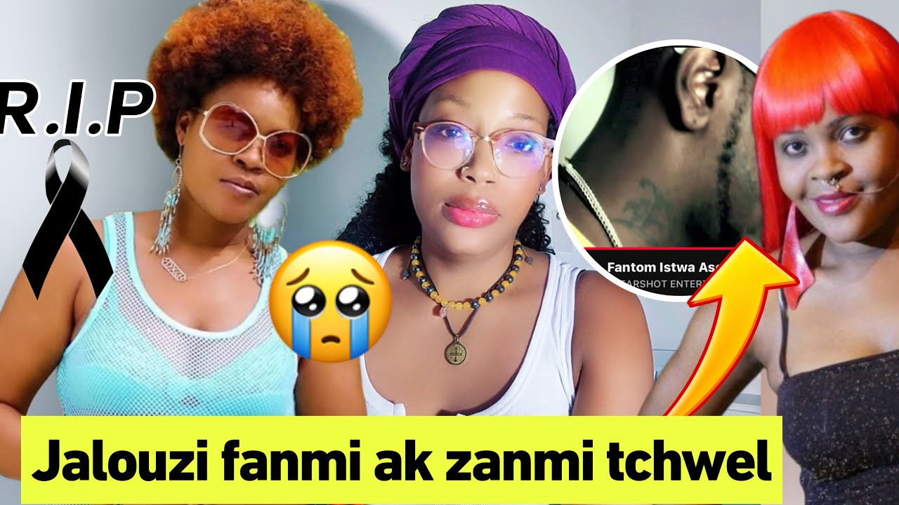 Jalouzi koz yo tchwe atis ayisyènn sa mal,lap anfle nan mòg lan,bagay la tris 