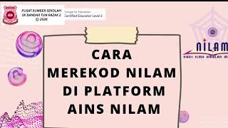 CARA SIGN IN DELIMA, LOG IN AINS DAN MEREKOD BACAAN