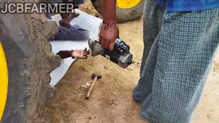 JCB 3dx starting problem /  self motor full service /petrol wash and changing spare  i jcb  video