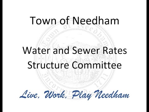 Water and Sewer Rate Structure Committee 07/08/2022