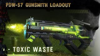 BEST PDW-57 GUNSMITH LOADOUT | STATS, ATTACHMENT, & SKIN COD MOBILE