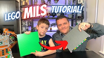 The FASTEST Way To Build LEGO MILS Plates!