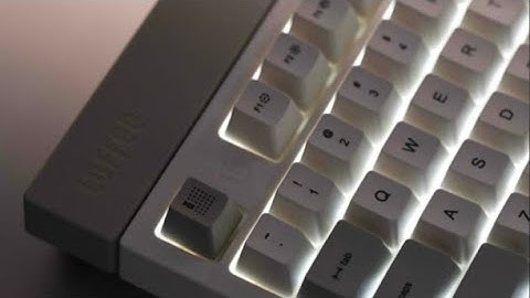 Light in the Night | LOFREE BLOCK Wireless Mechanical Keyboard