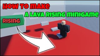 How to Make FLOOR IS LAVA 🛠️ Roblox Studio Tutorial (2024!)