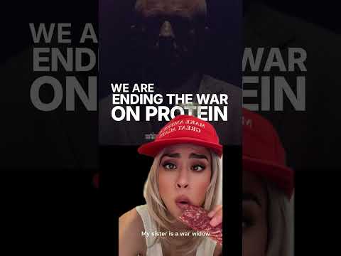 THANK YOU JESUS OF TESTOSTERONE RFK JR. FOR ENDING THE WAR ON PROTEIN.