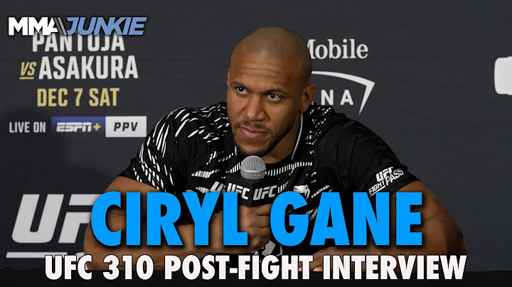 Ciryl Gane Not Happy With Performance in Split Decision Over Alexander Volkov | UFC 310
