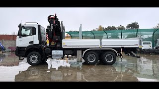IVECO AD 260 T46 - tre assi - fisso con gru