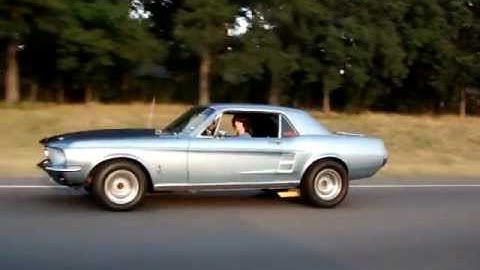 1967 Mustang open headers 2