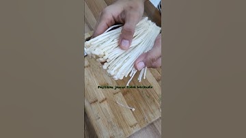 Thumbnail of IKUTI TIPS INI SEBELUM MASAK JAMUR ENOKI! #shorts