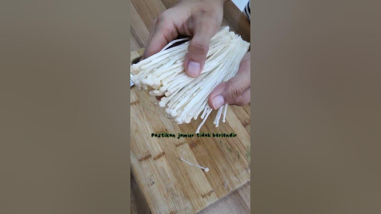 IKUTI TIPS INI SEBELUM MASAK JAMUR ENOKI! #shorts