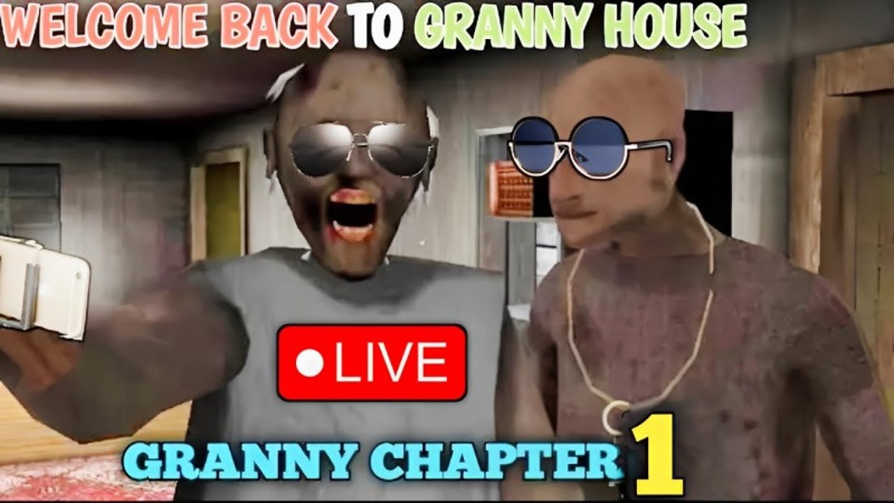 LETS PLAY HIDE N SEEK - GRANNY CHAPTER 1- LIVE GAMAEPLAY - YouTube