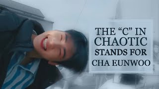 Cha Eunwoo Being Chaotic