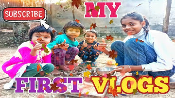 My First Vlog 😭 || My First Video On Youtube || #vlog #firstvlog #viral