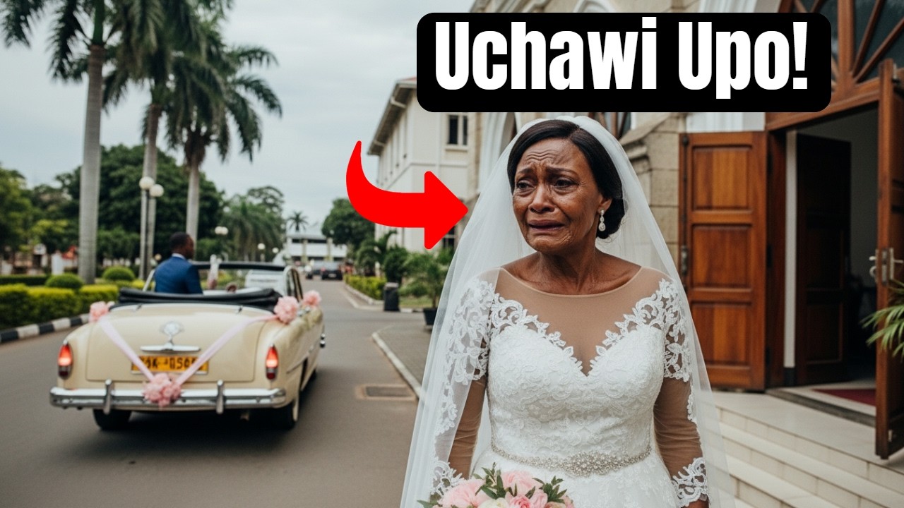 Bibi Harusi Mrembo Alibadilika na Kuwa Mzee Siku ya Harusi Yake