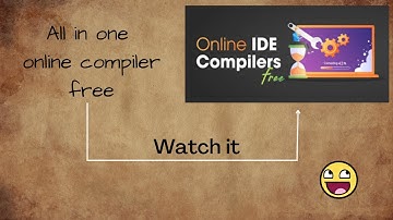 All in one online compiler for all programming languages