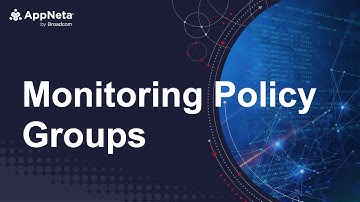 Introducing Monitoring Policy Groups in AppNeta
