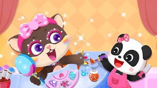 Little Panda's Pet Salon | Makeup | Gameplay Video | BabyBus Games screenshot 5