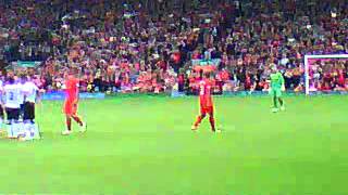 Liverpool v Man Utd 23-09-12 - Shelvey sent off