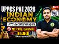 UPPCS PRE 2026 INDIAN ECONOMY PREVIOUS YEAR QUESTION PAPER Most Important Questions PYQ Analysis 5