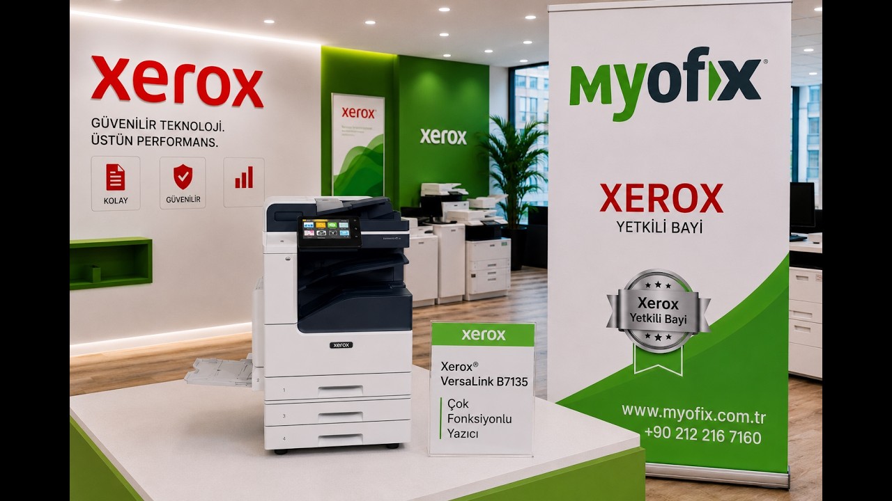 Xerox VersaLink B7135 Hızlı A3 Siyah Beyaz Fotokopi Makinesi 0212