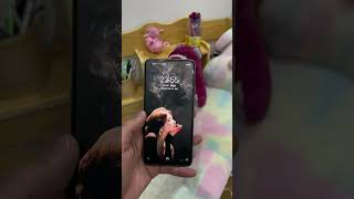 Girl blowing smoke dynamic wallpaper #Lock screen wallpaper