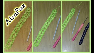 ️ Atrapasueños - Puntilla o Encaje a Crochet Fácil - Renda de Crochê - Crochet Lace.