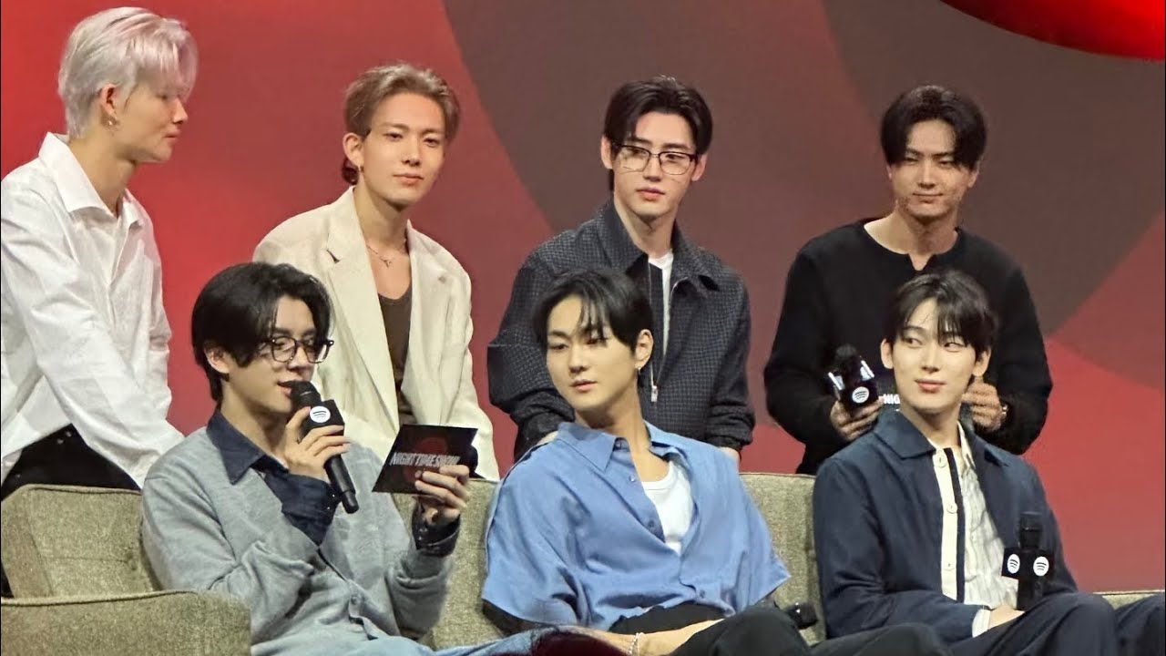 Enhypen на мероприятии Spotify Maison, часть 2, сегодня в Лос-Анджелесе