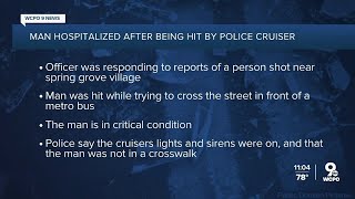 FOP: Man in critical condition after CPD officer hit him with cruiser