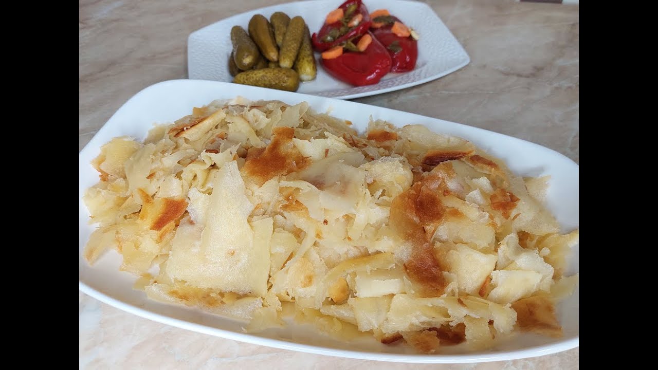 Haşlanmış Kat Kat Börek - Pite e Pervluar recete traditcionale