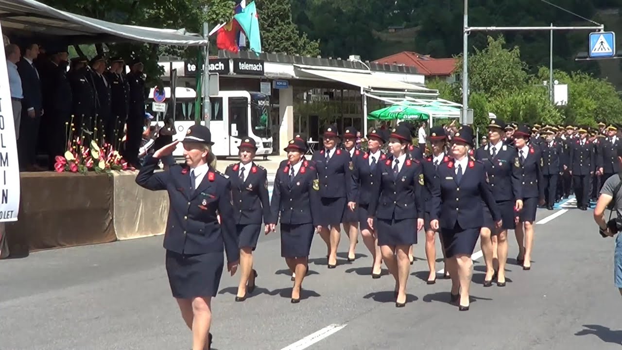 PGD Tolmin - parada ob 140 letnici, Tolmin, 26.6.2021