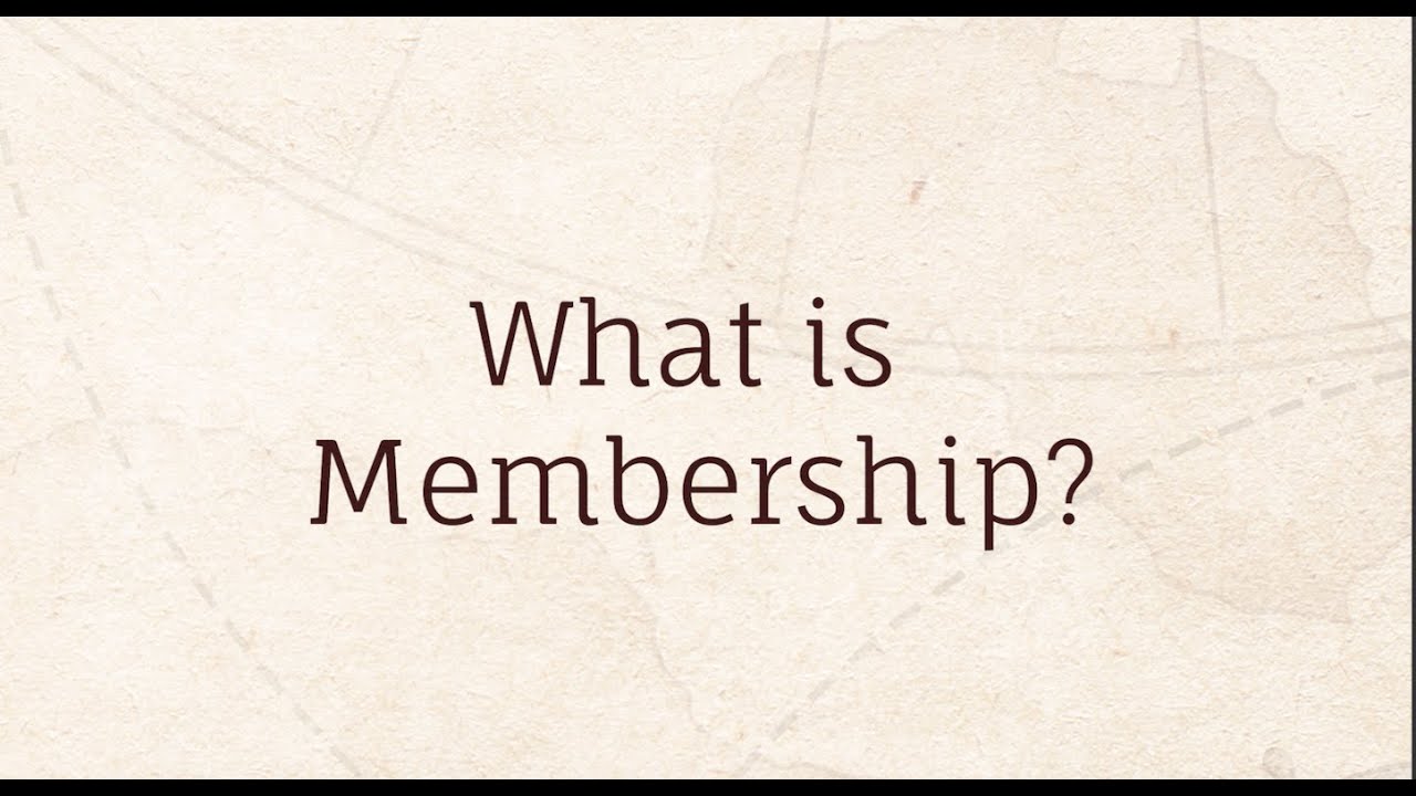 What Is Membership YouTube