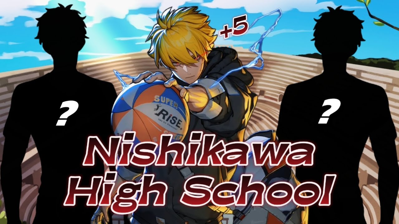 [Случайная команда №4] Нисикава +5 в новой форме зажигает на волейбольной арене | The Spike Cross